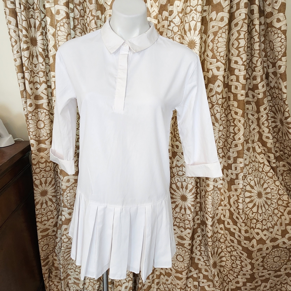 English Factory new with tags 3/4 Sleeve Button Down Shirt dress